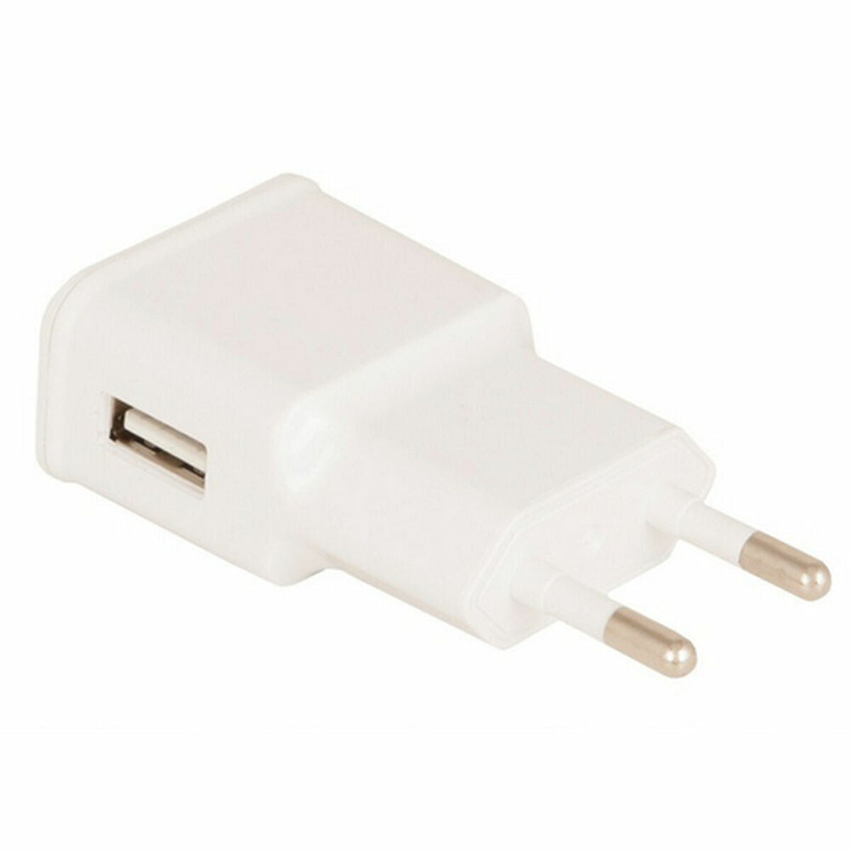 Witte Urban Factory Oplader Wandlader 18W met USB-aansluiting, vooraanzicht.