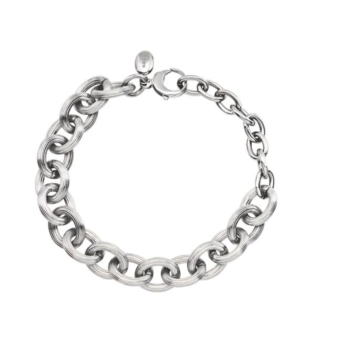 Zilverkleurige Breil armband voor dames met een elegant schakelontwerp.