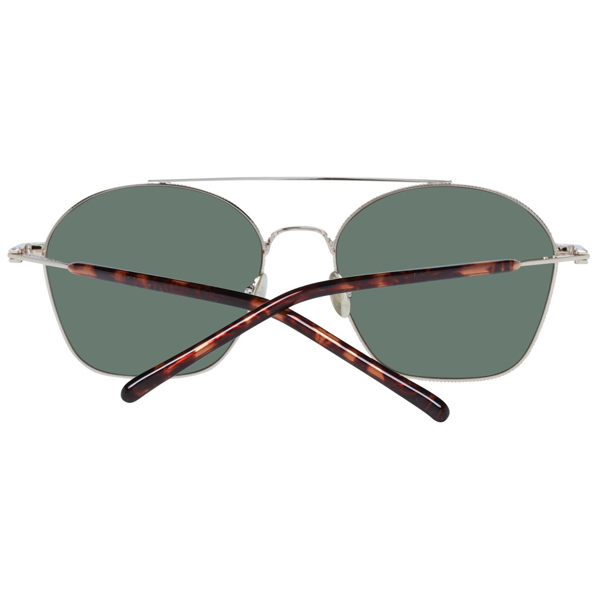 Multicolour Scotch & Soda zonnebril met groene glazen en een stijlvol ontwerp.