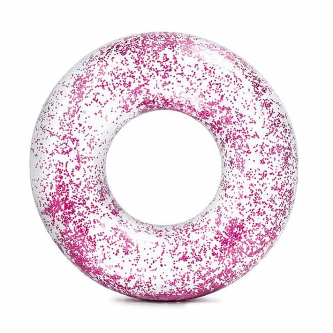 Glitter zwemband Roze