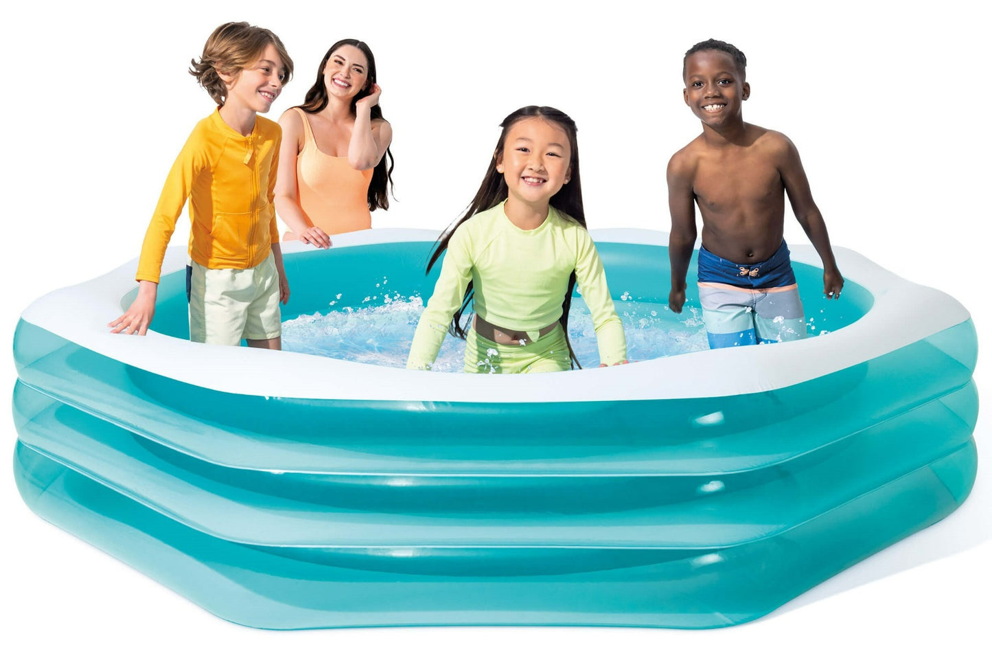 Opblaasbaar zwembad Octagon Family Pool