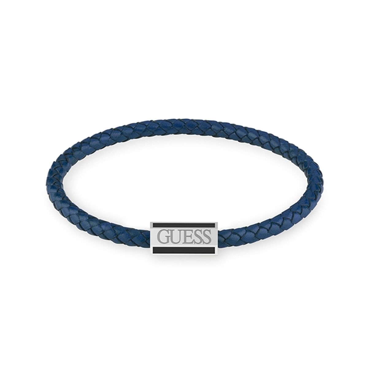 Blauwe Guess armband voor dames met rond ontwerp en hoogwaardige afwerking.