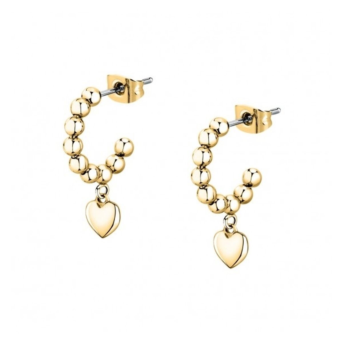 Morellato Talismani gouden oorbellen met hartje, elegant ontwerp voor dames.