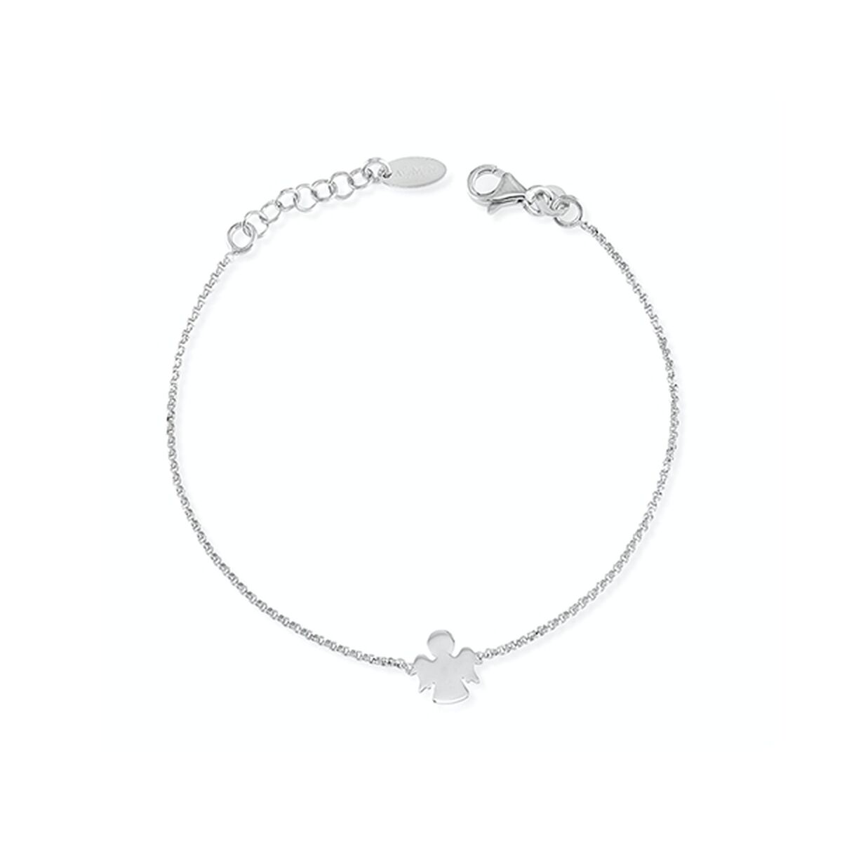 Amen armband dames in zilver met elegant ontwerp en een charmante hanger.