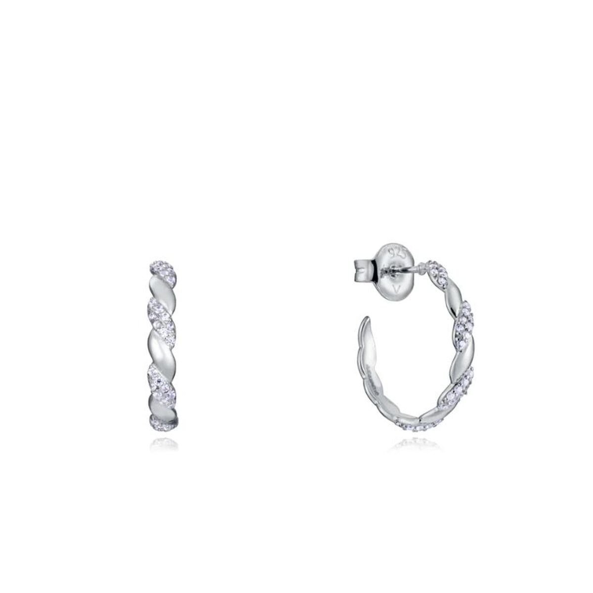 Viceroy oorbellen voor dames, tijdloos ontwerp in sterling zilver 925 met subtiele details.