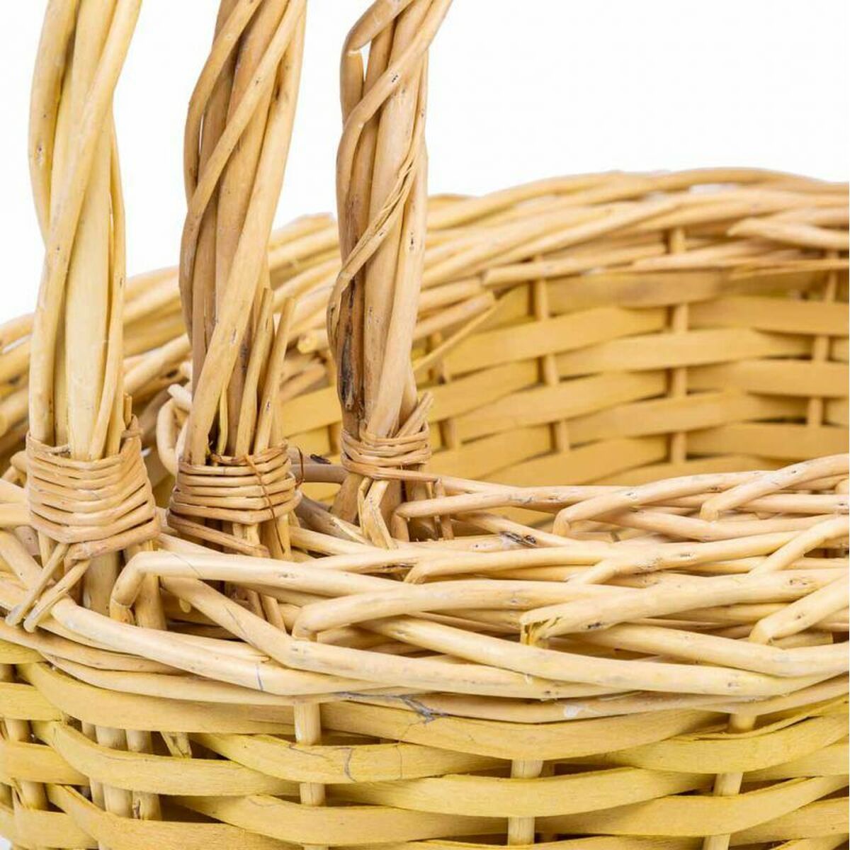 Basket spelset Alexandra House Living vlechtwerk Wilgenhout Natuurlijk 3 Onderdelen