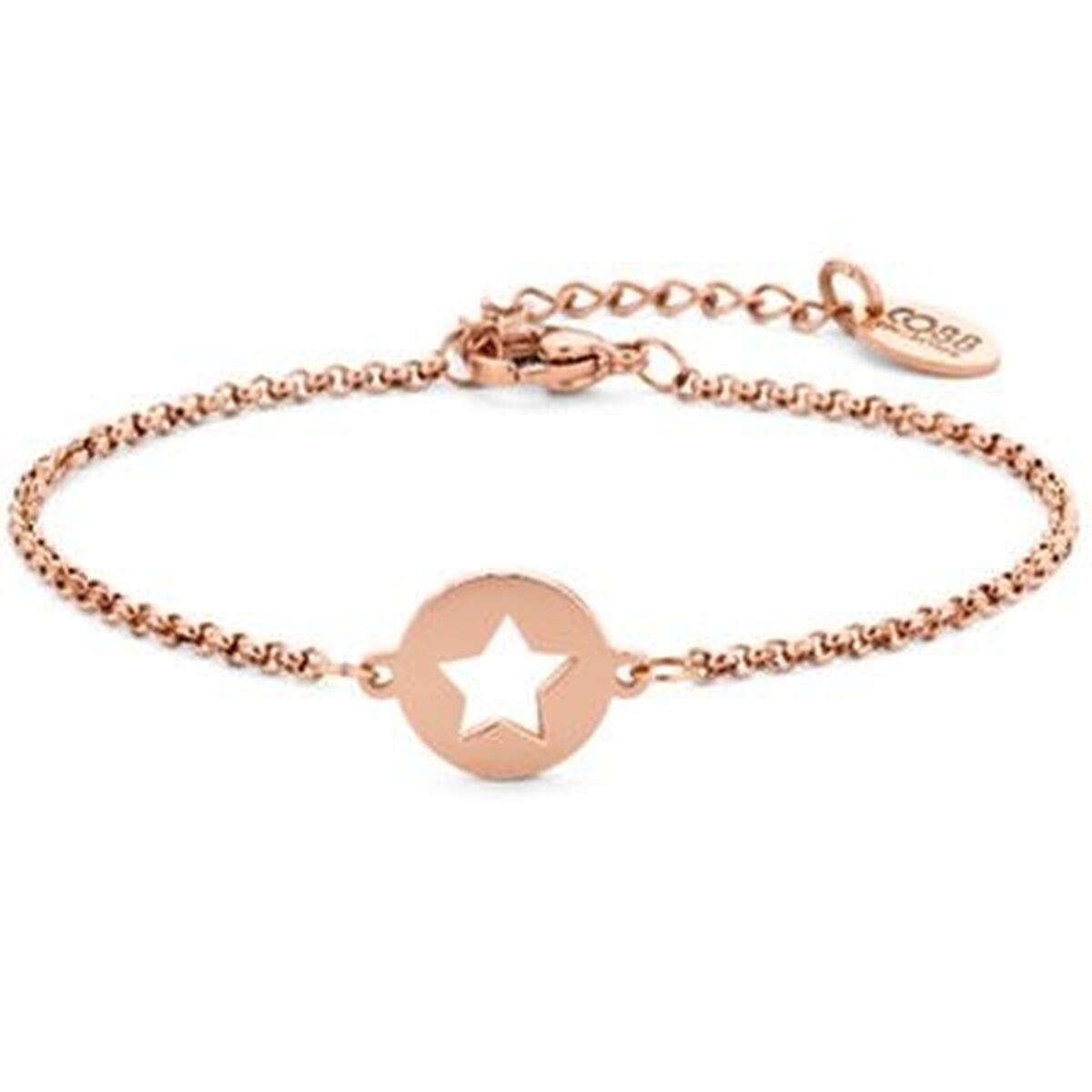 Gouden CO88 Collection armband voor dames met een elegant ontwerp en stervormige hanger.