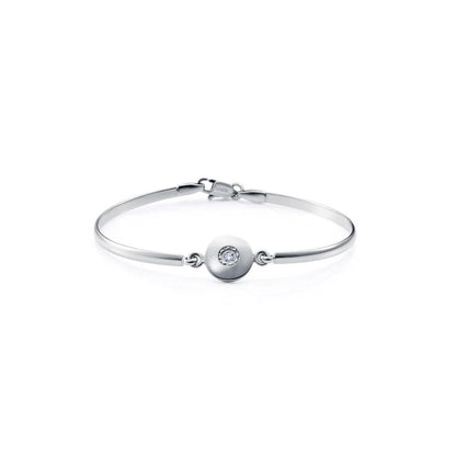 Viceroy zilverkleurige armband voor dames met elegante afwerking en centrale steen.
