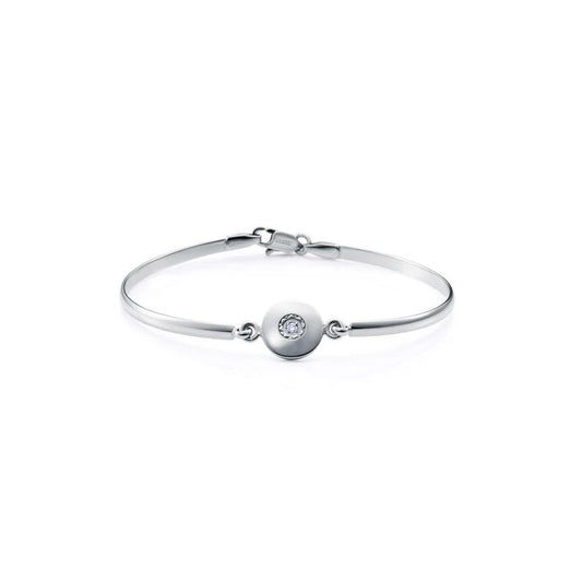 Viceroy zilverkleurige armband voor dames met elegante afwerking en centrale steen.