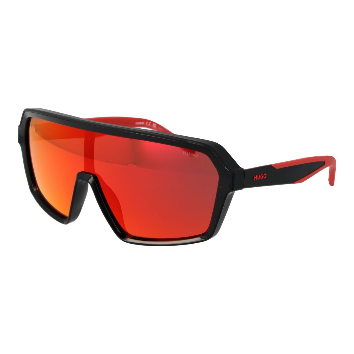 Hugo Boss zonnebril voor heren in elegant zwart met UV400 bescherming.