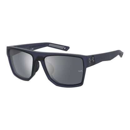 Moderne Under Armour zonnebril voor heren met UV400 bescherming in donkerblauw.