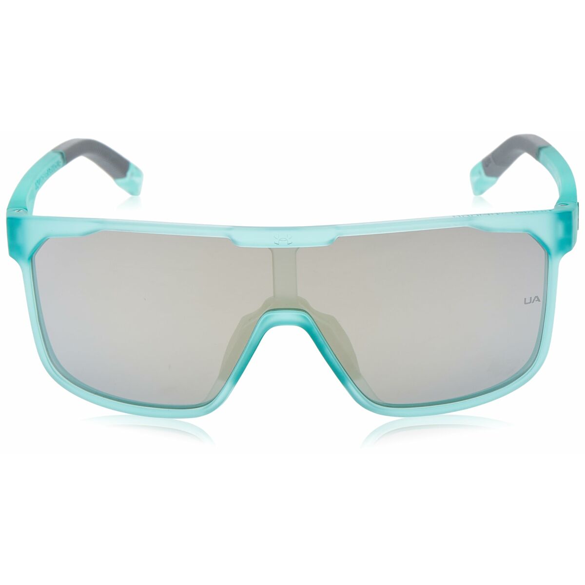 Zijaanzicht van de Under Armour zonnebril in multicolour met UV400 bescherming.