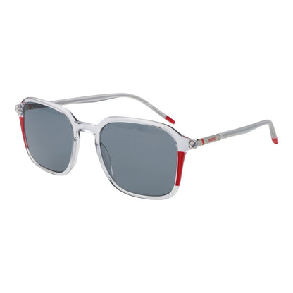 Hugo Boss zonnebril voor heren in multicolour met UV400 bescherming, zijaanzicht.