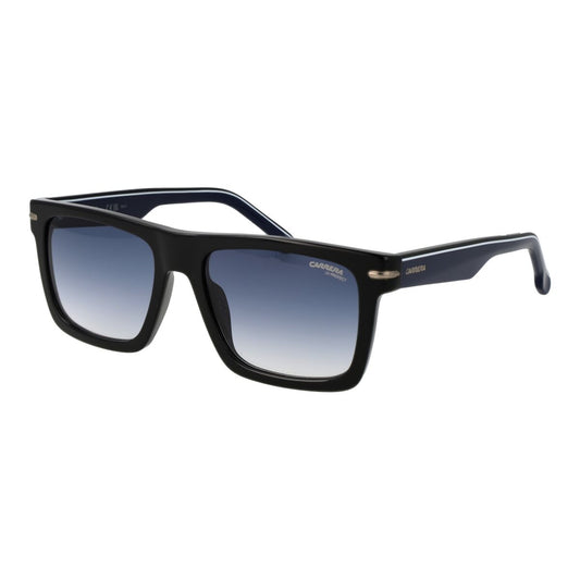Carrera CARRERA 378_S zonnebril voor heren met zwart montuur en gradiënt glazen.