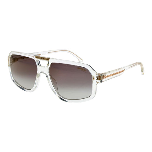 Carrera VICTORY C 26_S zonnebril voor heren met elegante transparante montuur en gradiënt glazen.