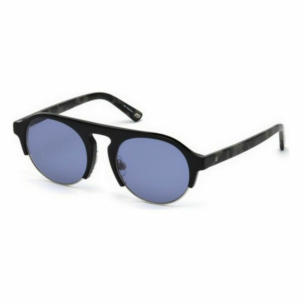 Web Eyewear zonnebril voor heren met acetaat montuur en blauwe glazen.