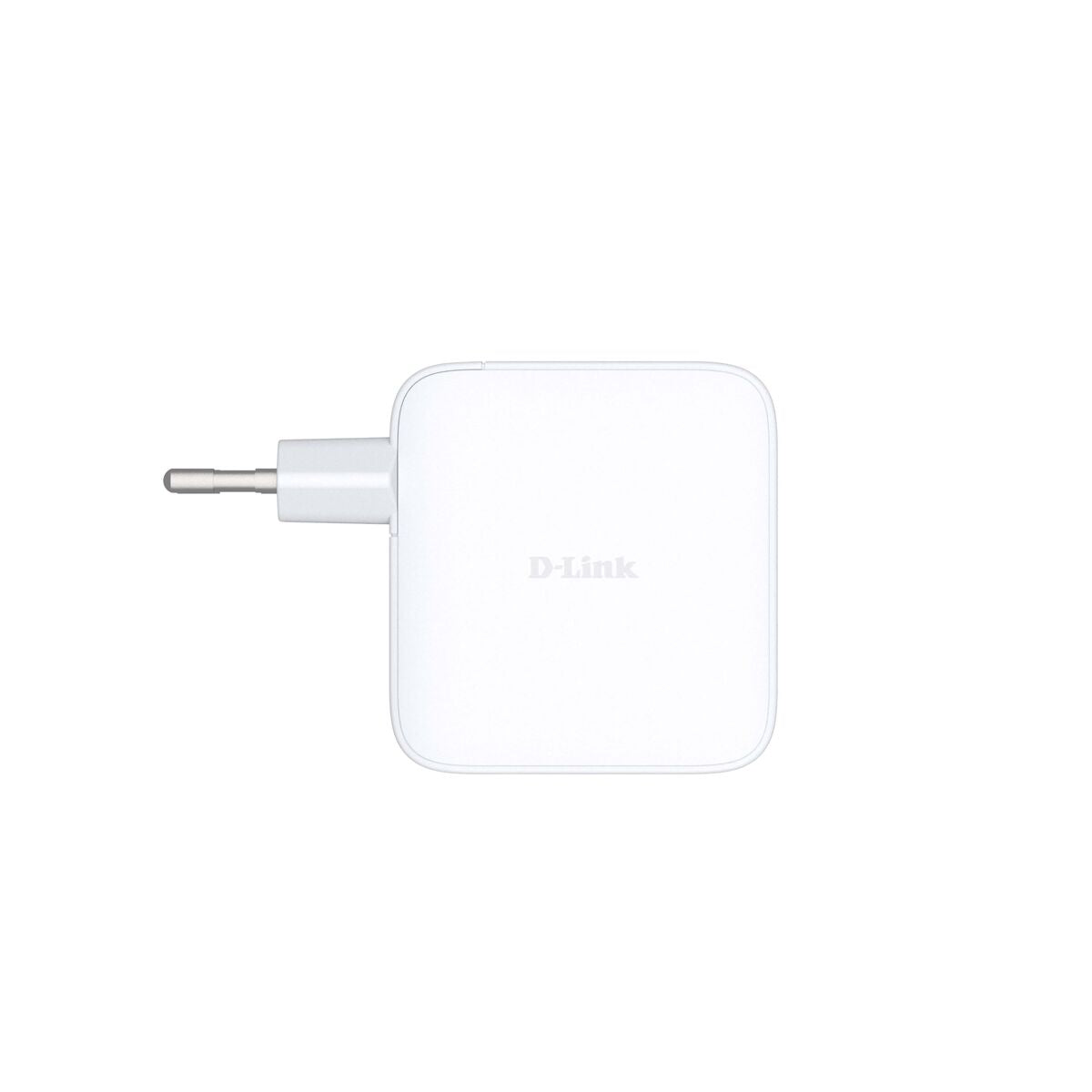 Detailweergave van de D-Link DCF-141/E powerbank in wit, zijaanzicht met aansluitpunt.