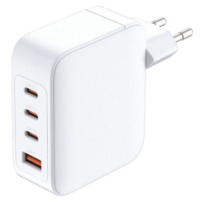 D-Link DCF-141/E witte powerbank met vier USB-poorten voor snelle oplading.