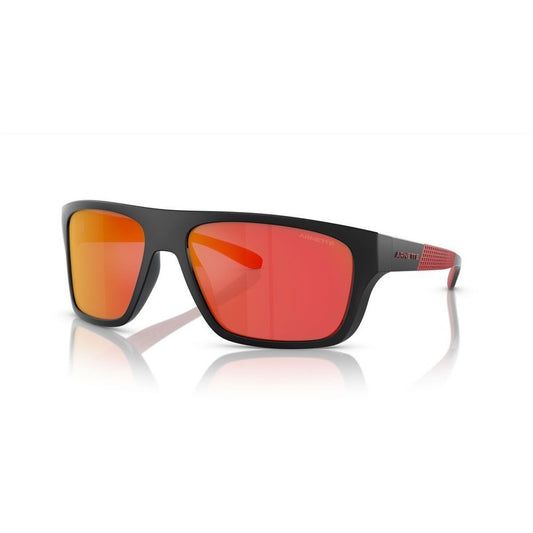 Arnette HIJIKI AN 4330 zonnebril voor heren met multicolour glazen en zwart montuur.