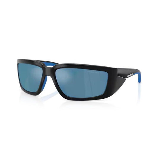 Arnette zonnebril AN4355 in multicolour met UV400 bescherming, zijaanzicht.