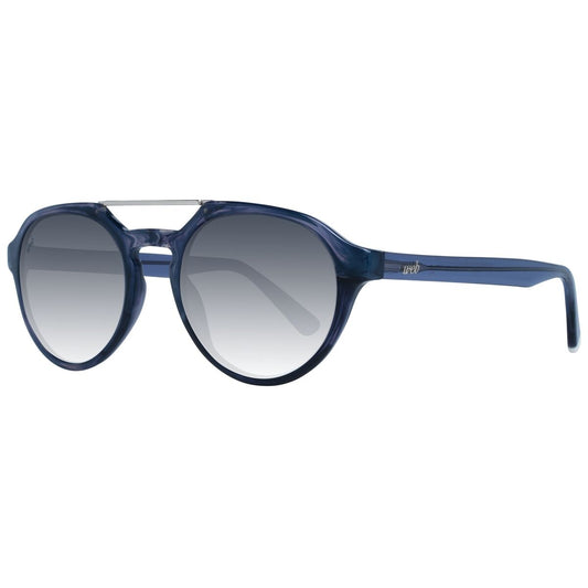 Multicolour Web Eyewear zonnebril voor heren met UV400-bescherming, zijaanzicht.