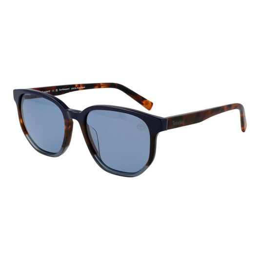 Timberland zonnebril TB9305-H 5452D in zwart met UV400 bescherming, zijaanzicht.