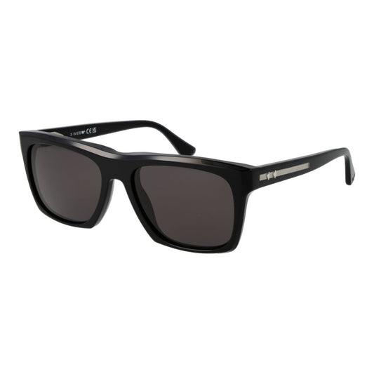 Zwarte Web Eyewear zonnebril voor heren met elegant ontwerp en UV400 bescherming.