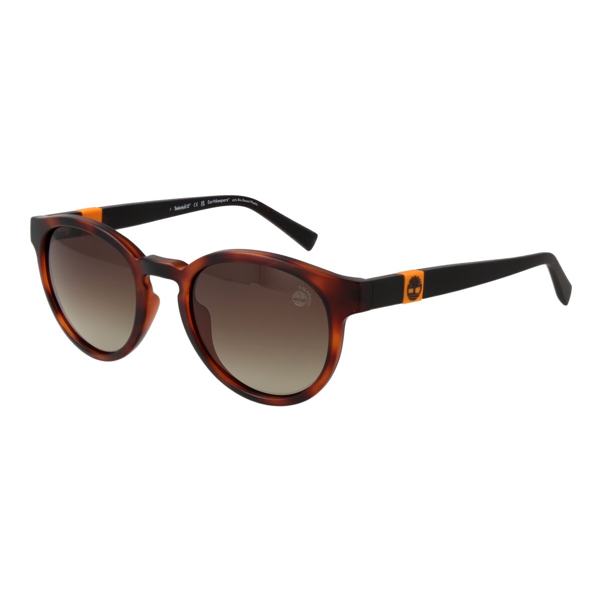 Timberland zonnebril TB9323 5152H in multicolour met UV400 bescherming, zijaanzicht.
