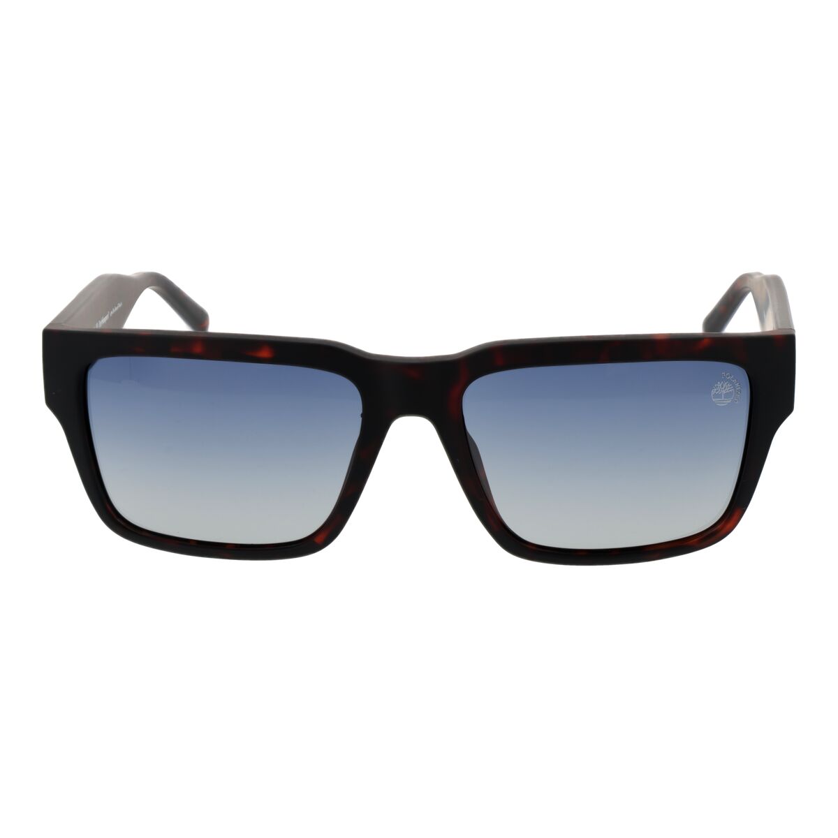 Detail van de Timberland zonnebril Heren met multicolour frame en UV400 bescherming.