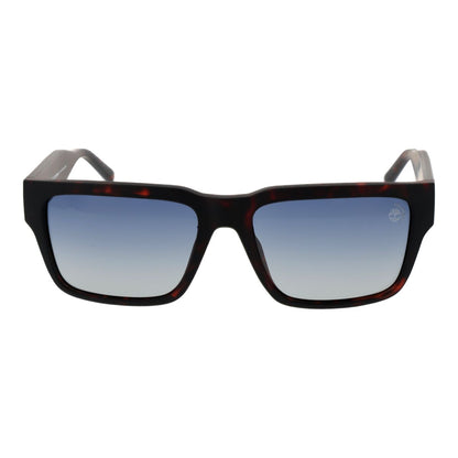 Detail van de Timberland zonnebril Heren met multicolour frame en UV400 bescherming.