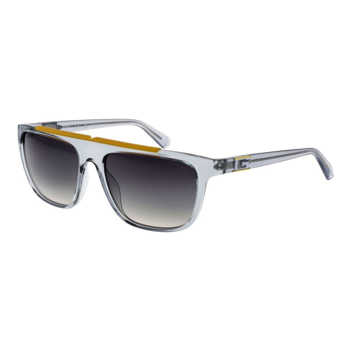 Guess zonnebril voor heren in multicolour met UV400 bescherming, zijaanzicht.