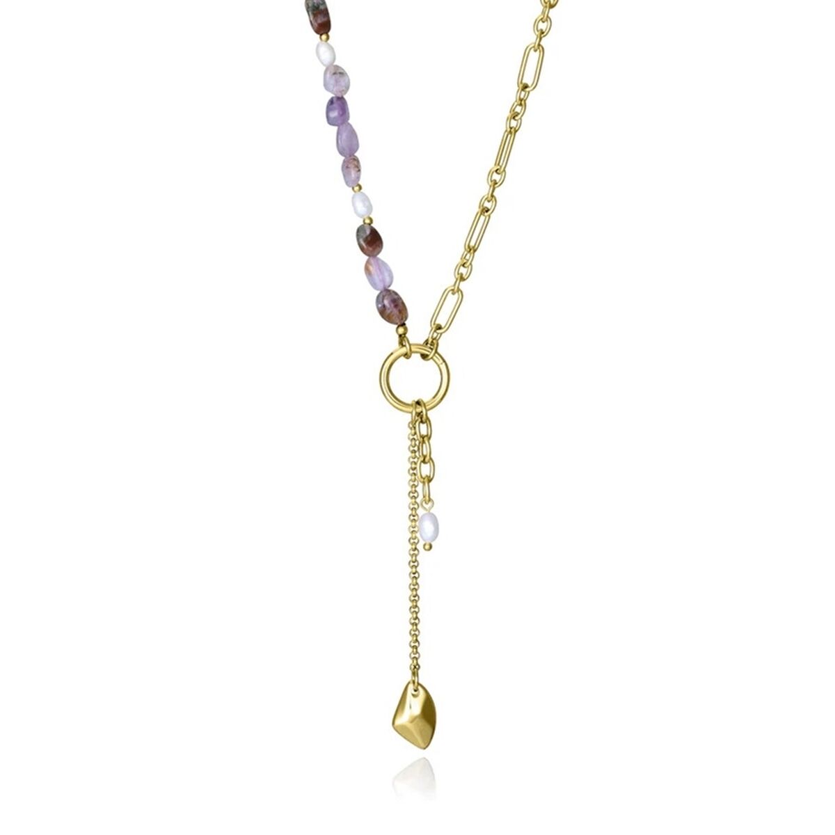 Gouden Viceroy ketting met elegante schakels en een sierlijke hanger.