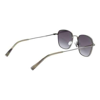 Detail van de Ted Baker zonnebril met een trendy multicolour frame en stijlvolle pootjes.