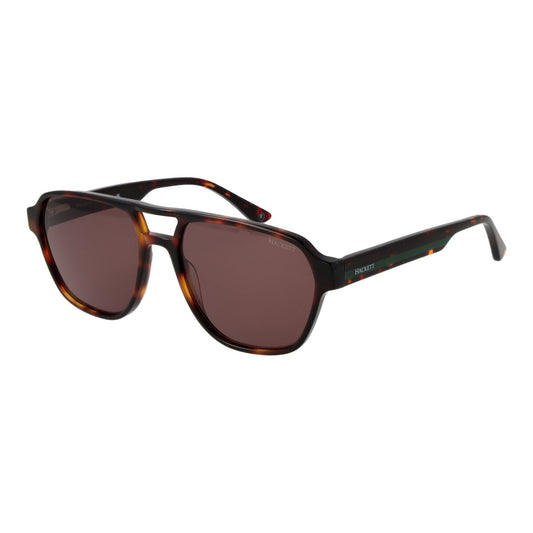 Hackett London zonnebril voor heren in multicolour met UV400 bescherming, zijaanzicht.