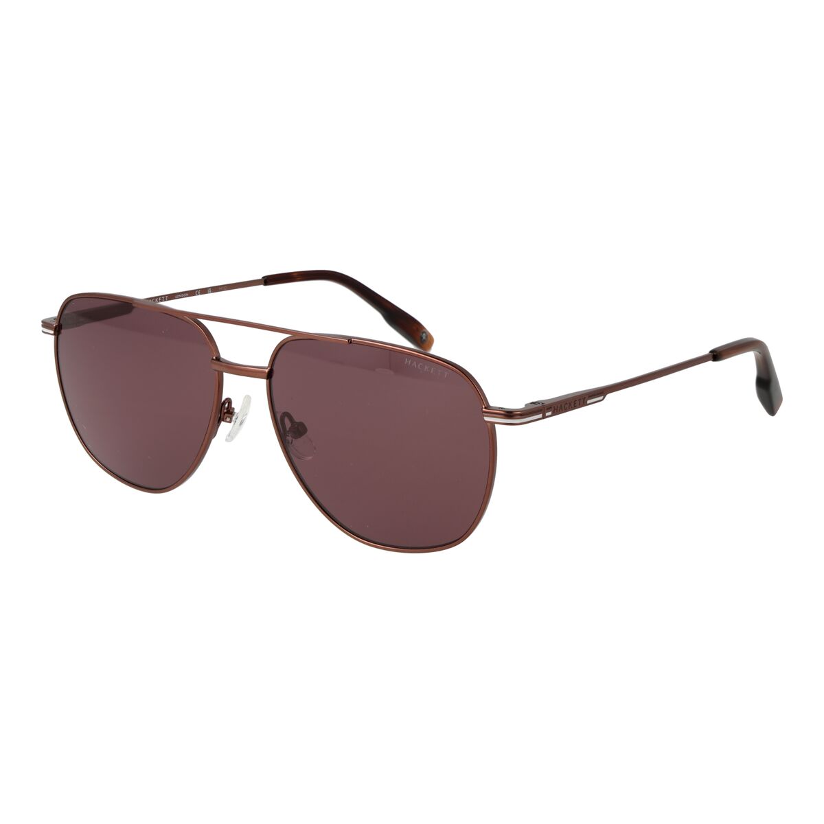 Hackett London multicolour zonnebril voor heren met UV400 bescherming, zijaanzicht.