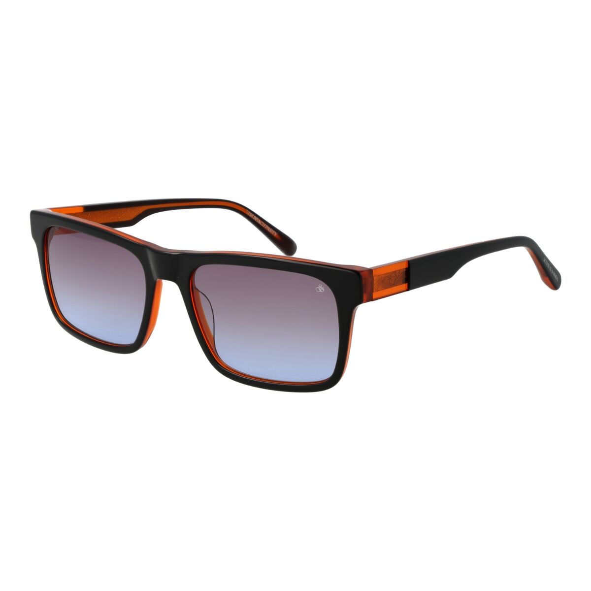 Multicolour Scotch & Soda zonnebril voor heren met UV400 bescherming, zijaanzicht.