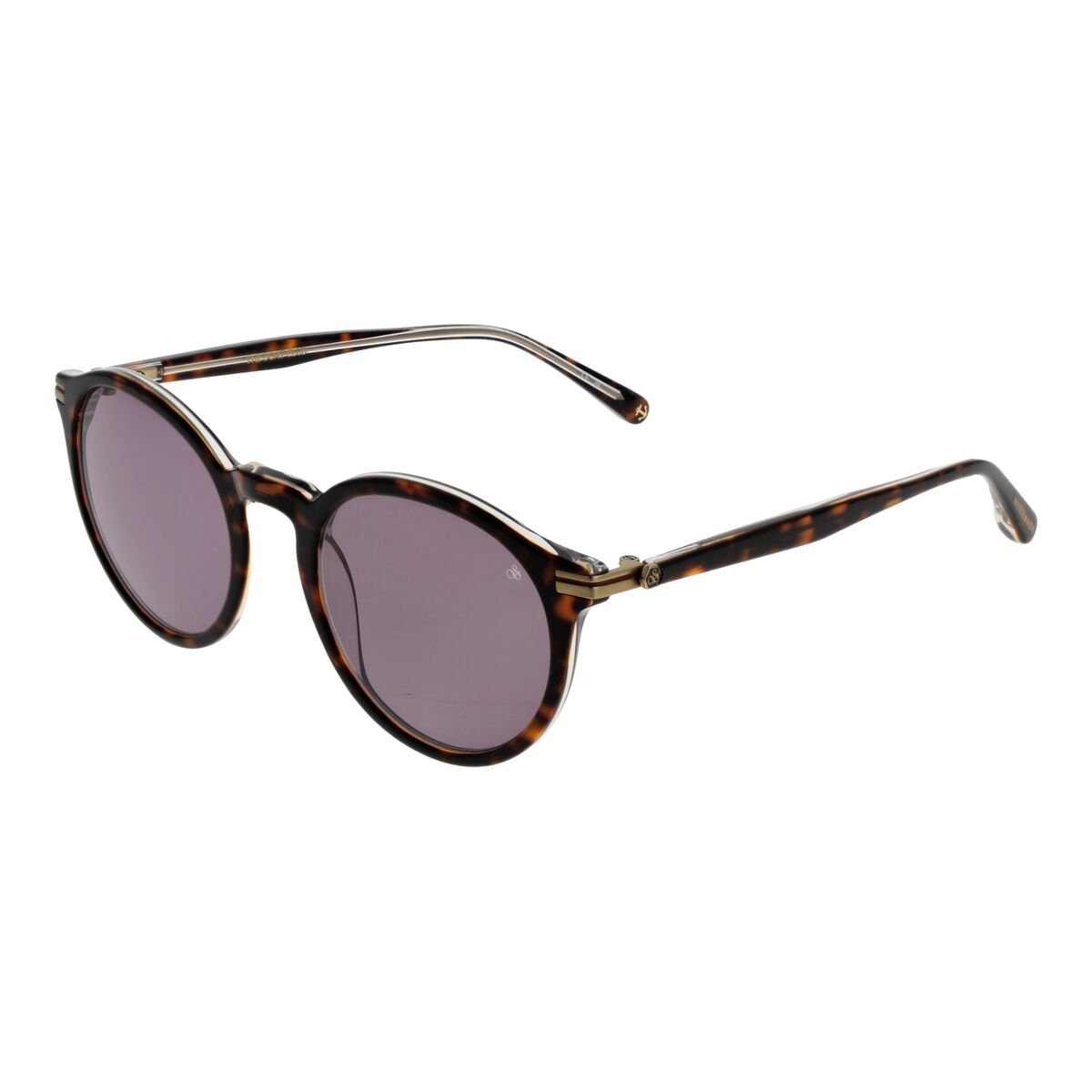 Multicolour Scotch & Soda zonnebril voor heren met ronde glazen en UV400 bescherming.