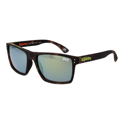 Superdry SDS-KOBE zonnebril voor heren met multicolour frame en UV400 bescherming.