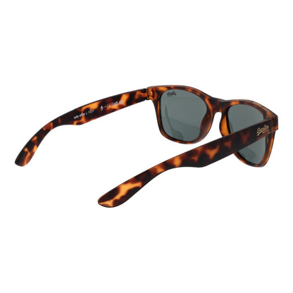 Detail van de Superdry zonnebril Heren SDS-ALFIE met multicolour frame en UV400 bescherming.