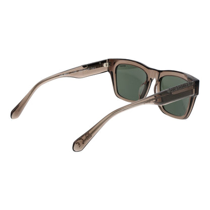 Zijaanzicht van de Superdry SDS 5011 zonnebril met groene glazen en trendy montuur.