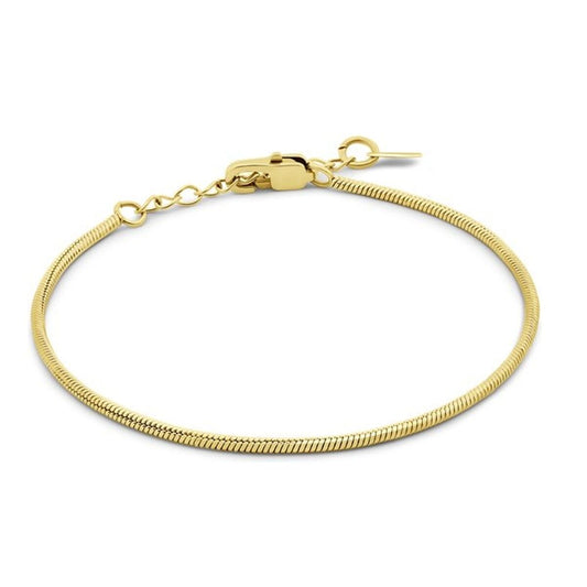 Gouden CO88 Collection armband met elegant design en een glanzende afwerking.