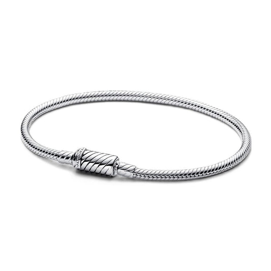 Zilverkleurige Pandora armband voor dames van 16 cm met elegant ontwerp.
