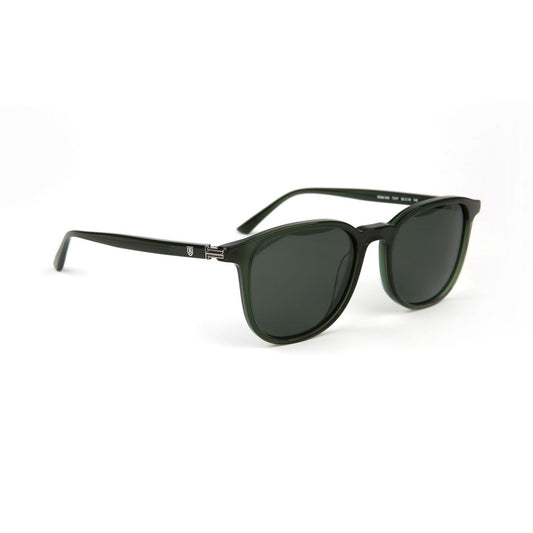 Bulget zonnebril voor heren in trendy groen met UV400 bescherming.