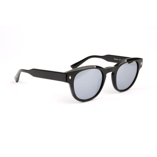 Bulget zonnebril voor heren met UV400 bescherming en trendy zwart design.