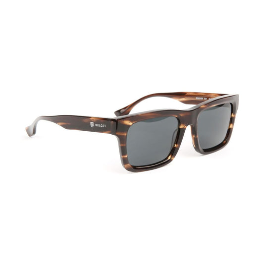 Bulget zonnebril voor heren in een stijlvolle havana kleur met UV400-bescherming.