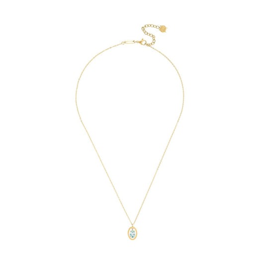 One Jewels gouden ketting met een elegante, tijdloze hanger en een verfijnde uitstraling.
