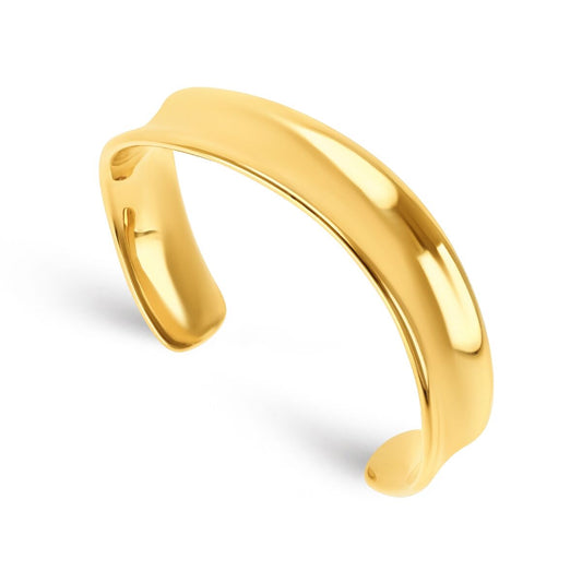 Gouden One Jewels armband met een elegant, strak ontwerp en glanzende afwerking.