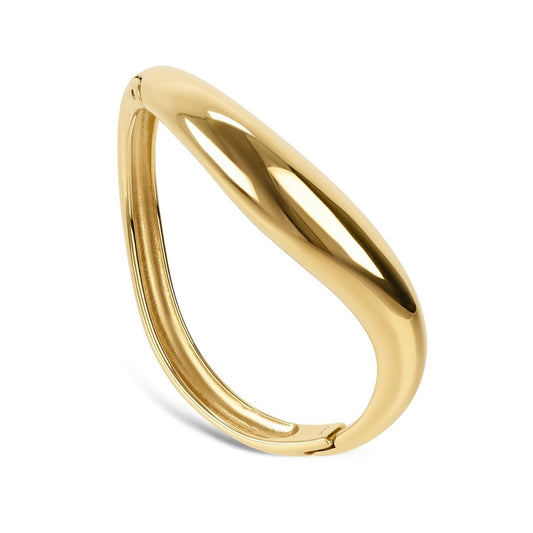 Gouden elegante armband van One Jewels met een stijlvolle, vloeiende vorm.