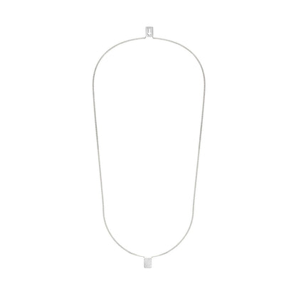 Zilverkleurige One Jewels ketting voor dames met een elegante uitstraling.