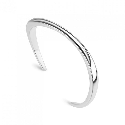 Elegante zilverkleurige armband voor dames van One Jewels, met een strakke, moderne vorm.
